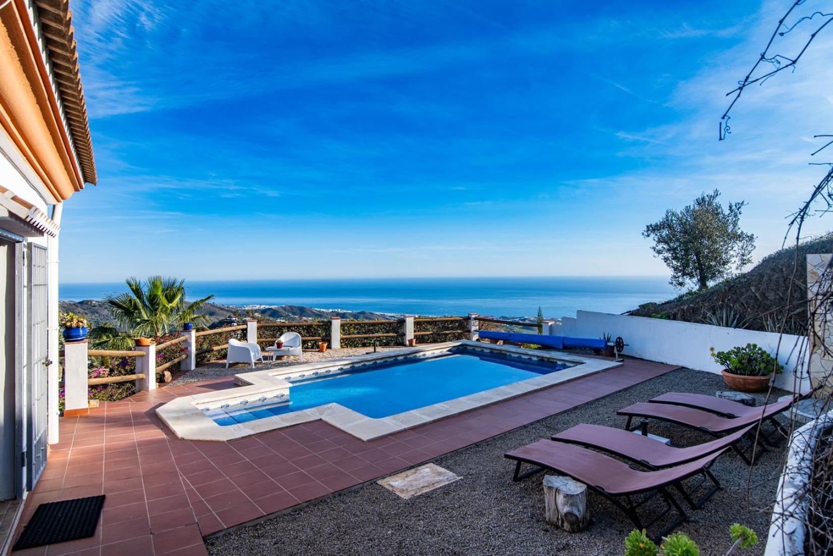 Villa Los Naranjos Sayalonga Extérieur photo